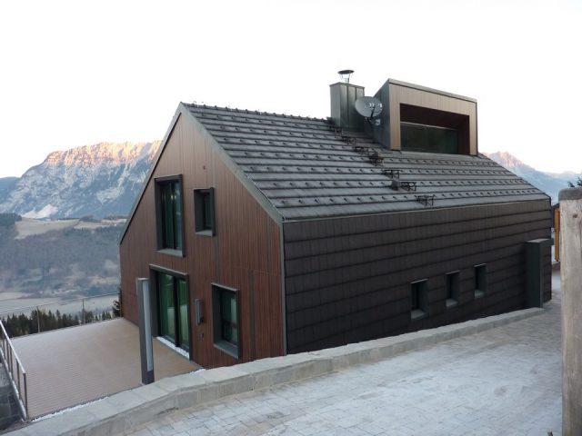 Moderná Stavba Rakúsko Horský dom